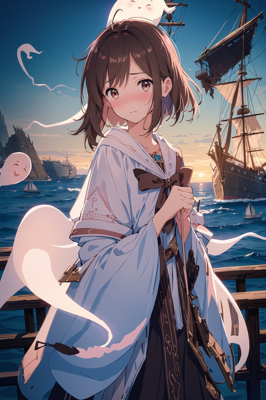 海賊船と幽霊船