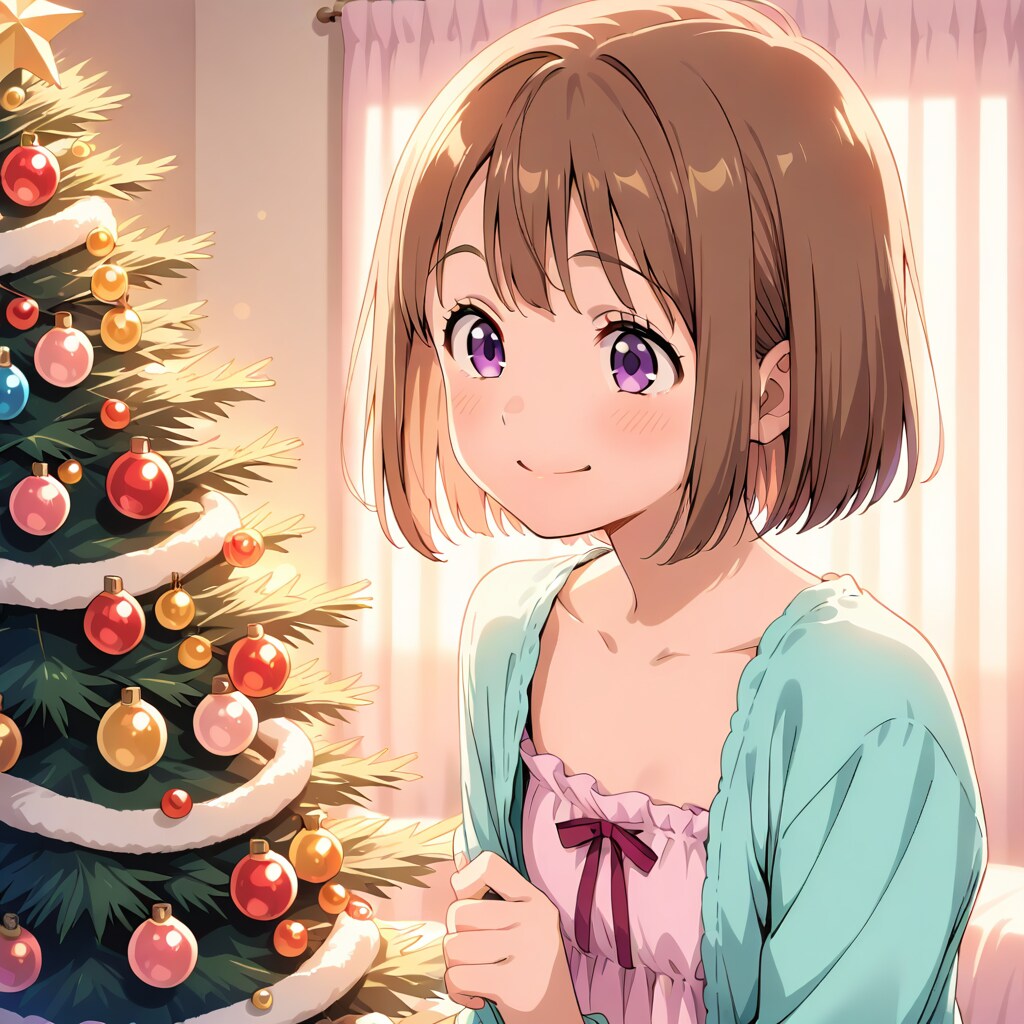 これでツリーも完成っと♪