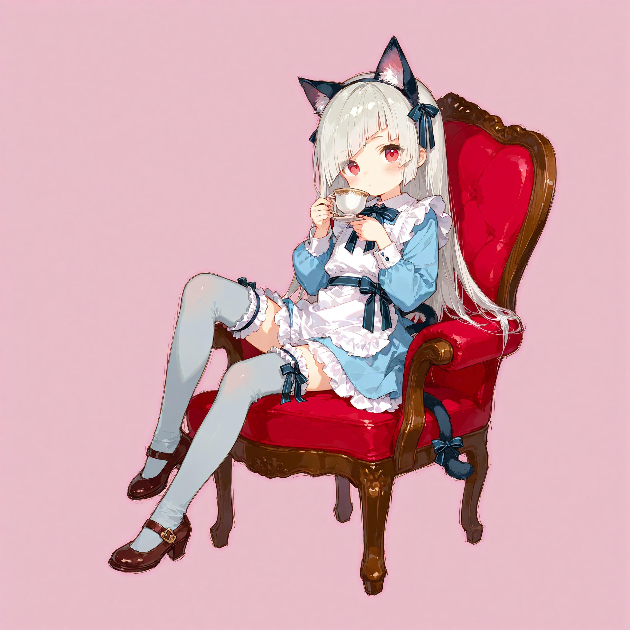 猫娘　いん　わんだーらんど３ | の人気AIイラスト・グラビア