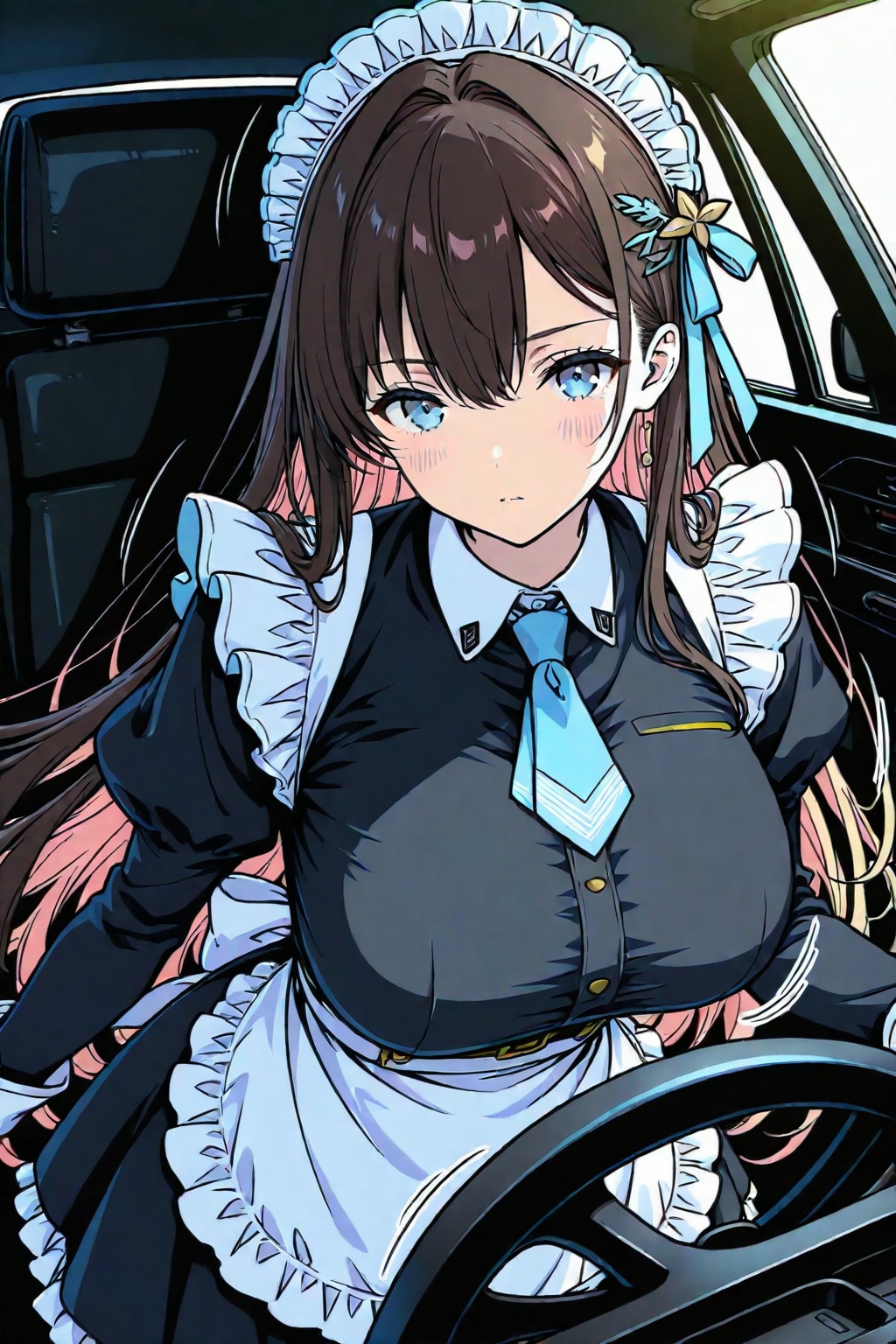 目的地に向かう交差点…ここです！ | の人気AIイラスト・グラビア