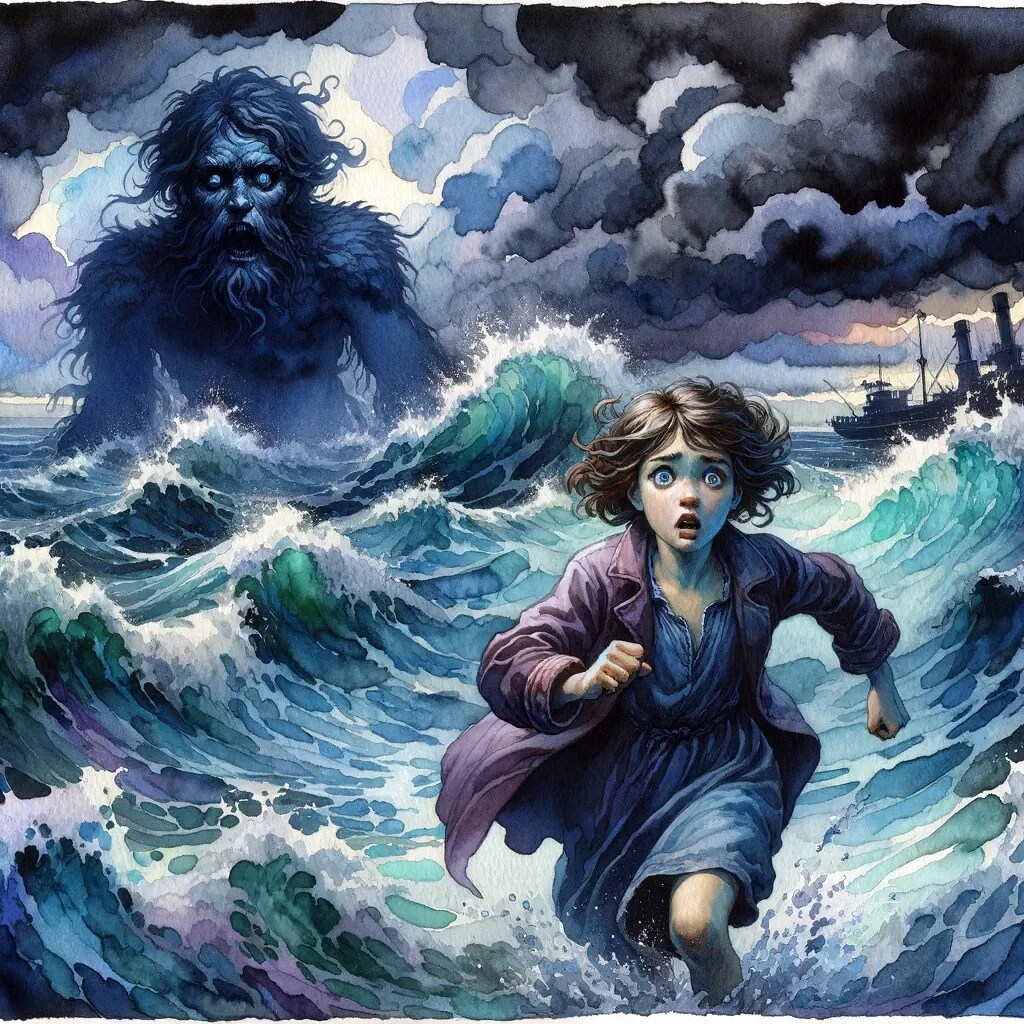 逃げろ海