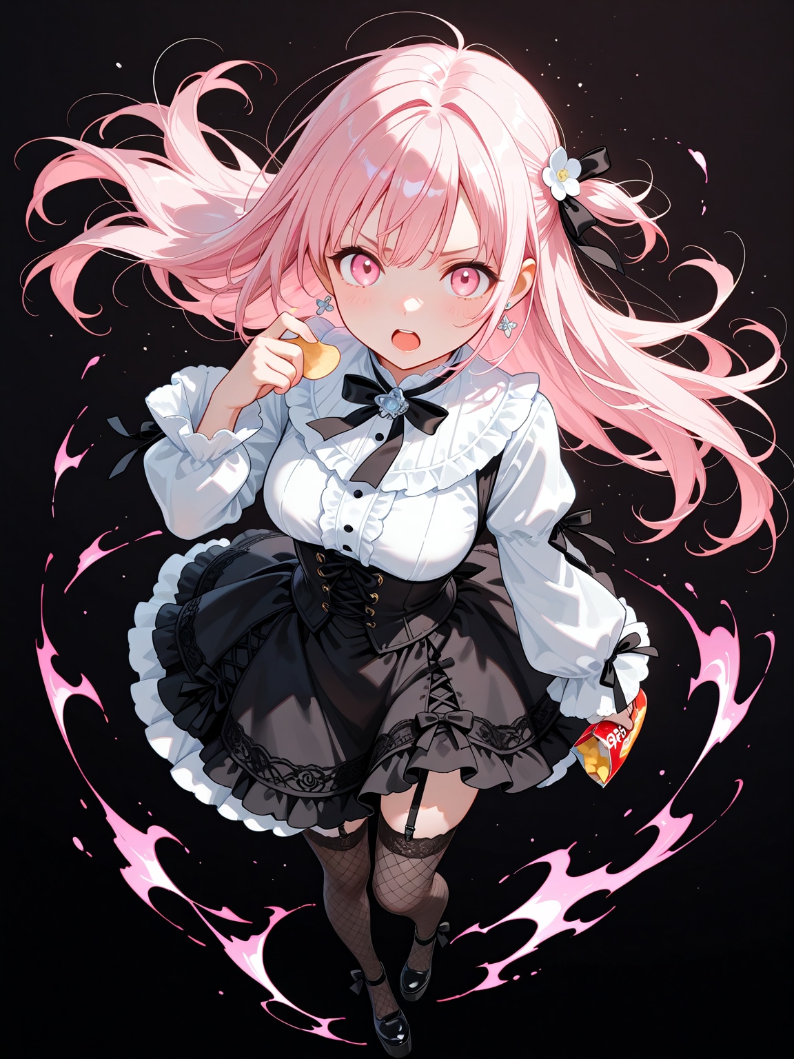 愛花、ポテチチャージ！