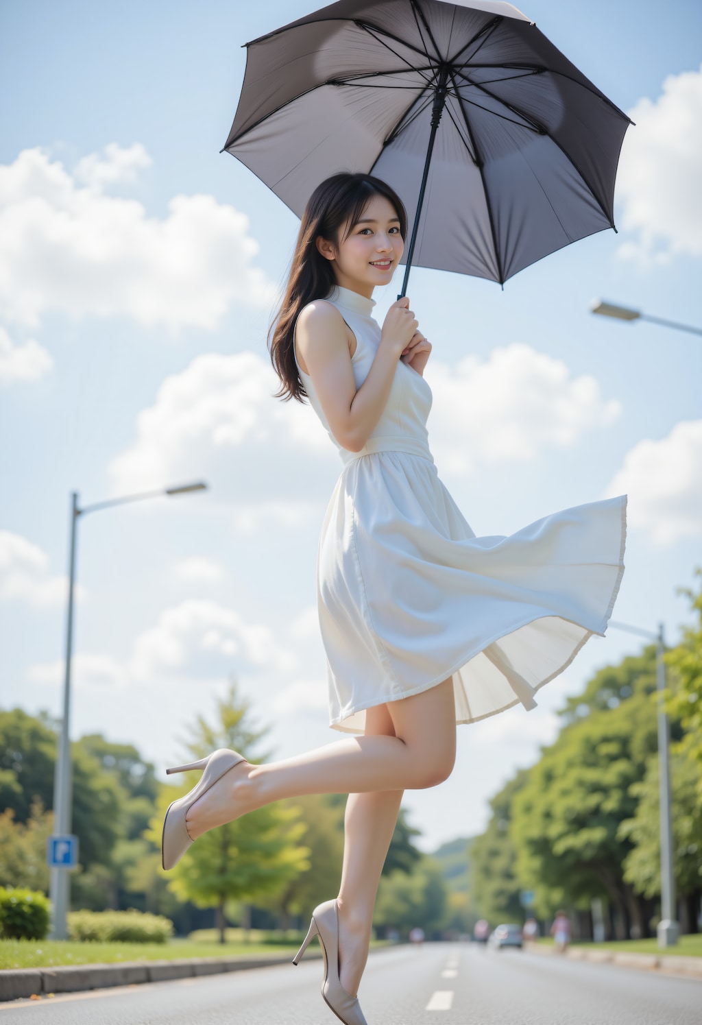 傘とダンス