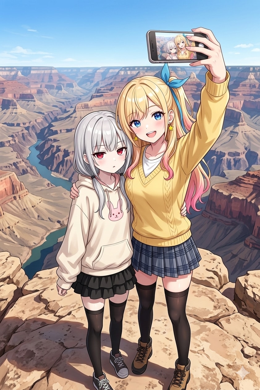 天原姉妹とグランドキャニオン