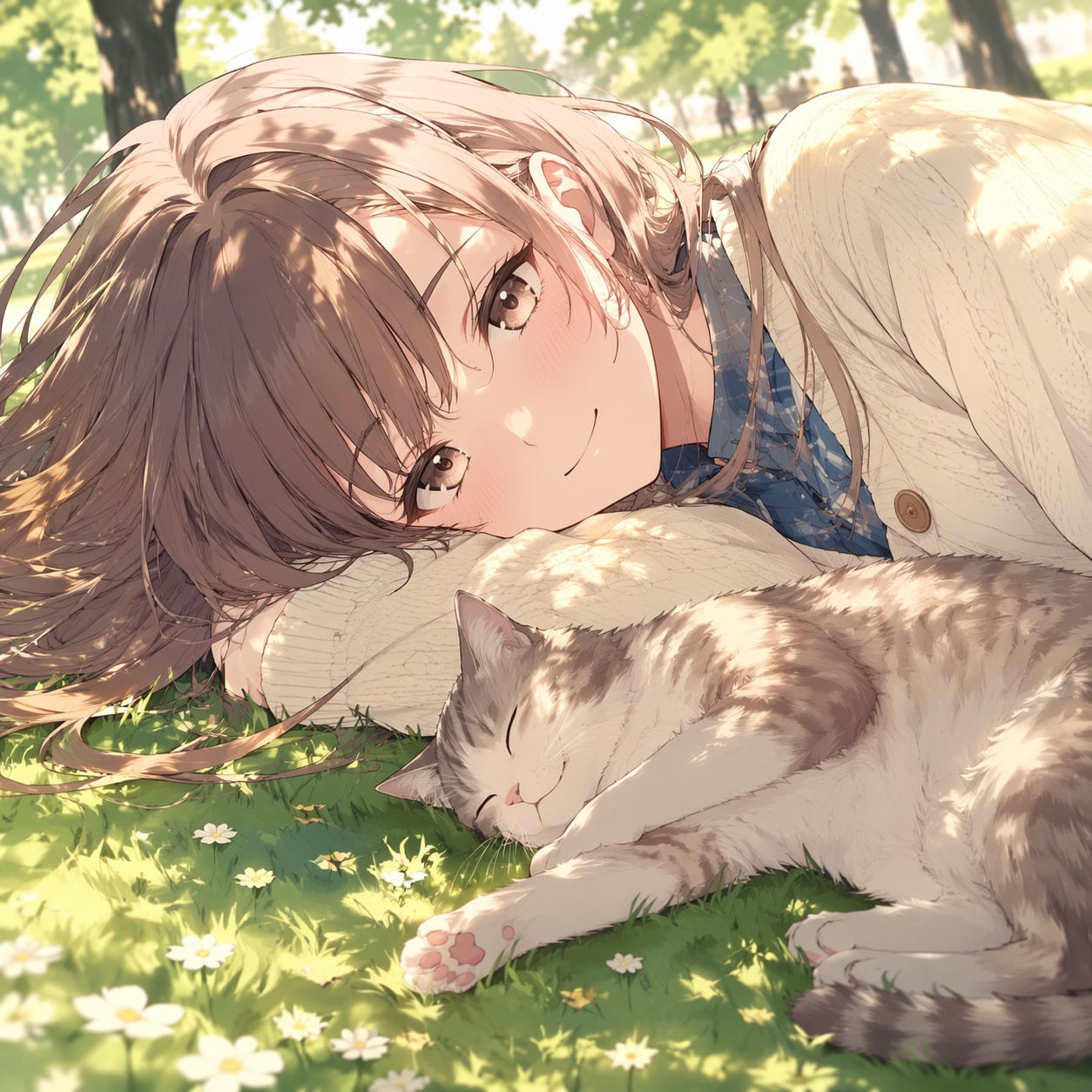 ひるねこ | の人気AIイラスト・グラビア