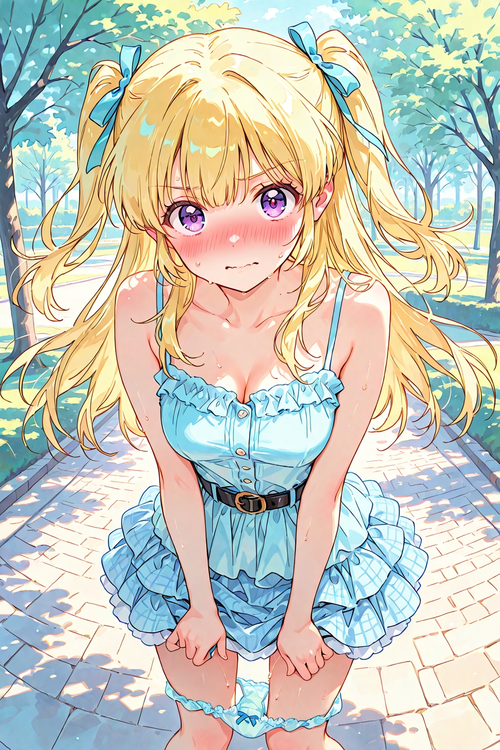 真夏の公園③