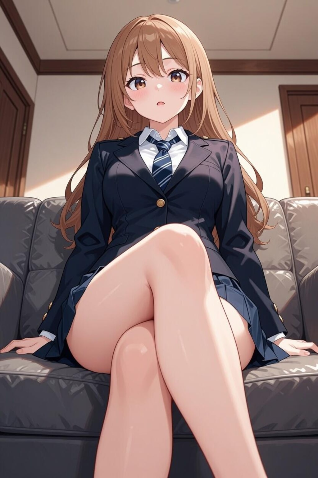 幼馴染の反応