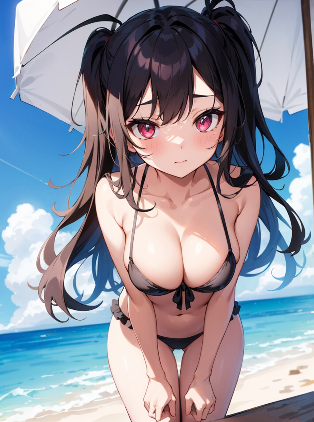 早く泳ごうよー...!!