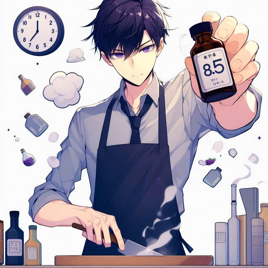 料理をしてる、黒髪短髪男性！！その5-1(10枚)