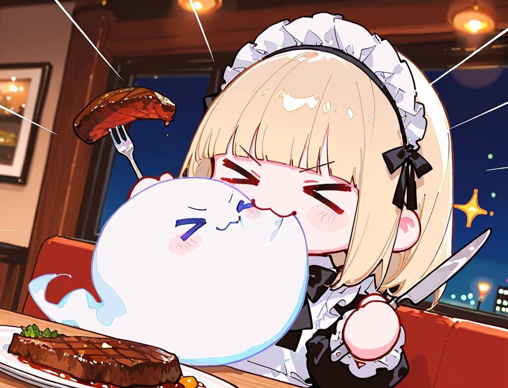 線多めモデルで挑むエンドレスディナーコース🔥🔥🔥