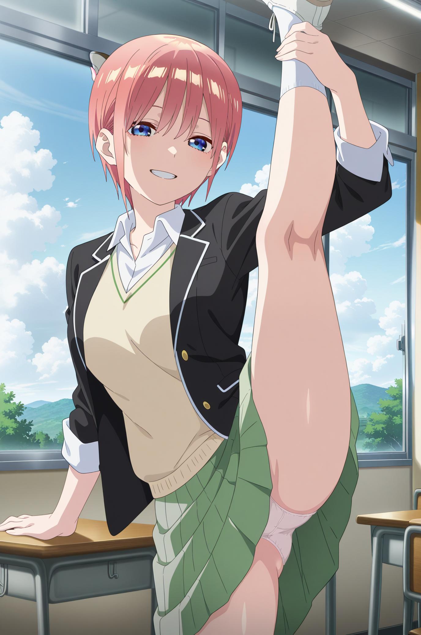 五つ子ちゃんのＩ字バランス🤸