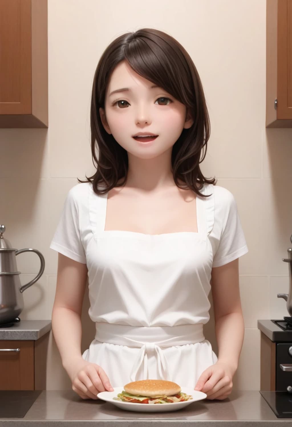 ママが料理教室で･･･R指定無し