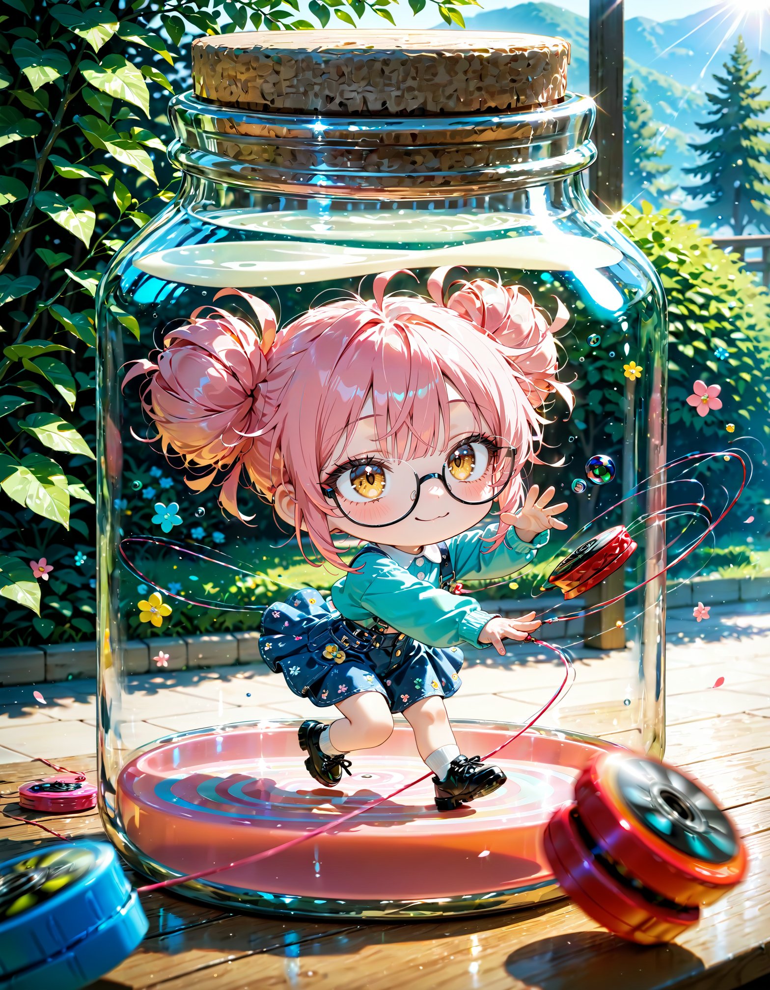 今日は何の日？　ヨーヨーの日 | の人気AIイラスト・グラビア