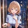 ジト目婦警さんとビール ～乾さつきのドライな日常～ Z715 2枚目