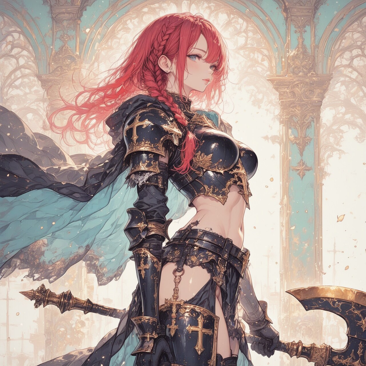 紅き女戦士