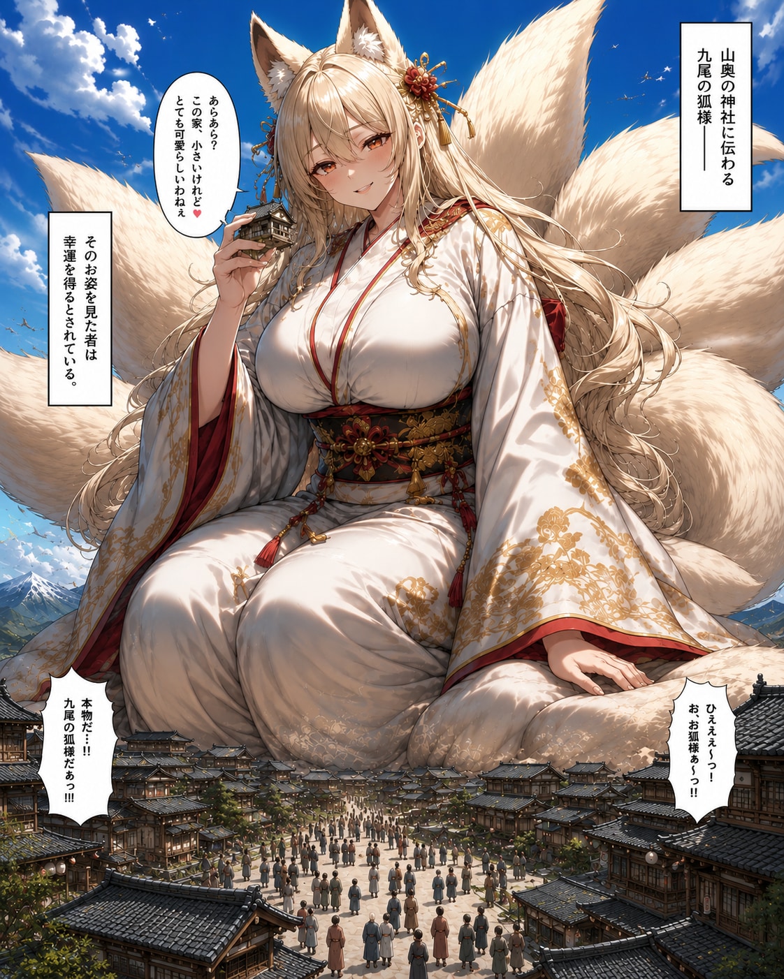 九尾様は騙せない① | の人気AIイラスト・グラビア