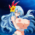 ロックブーケ　水浴びイラスト＋オマケのハロウィンイラスト 2枚目