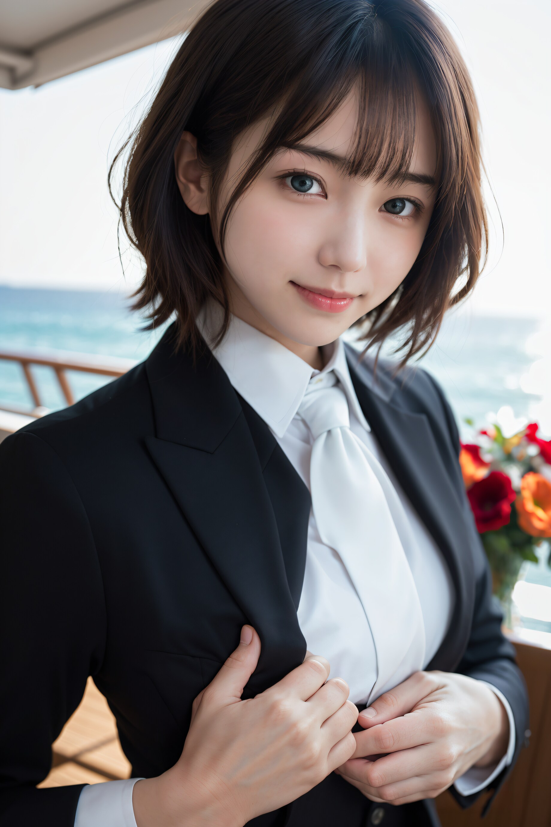 クルーズ船のバトラーさん