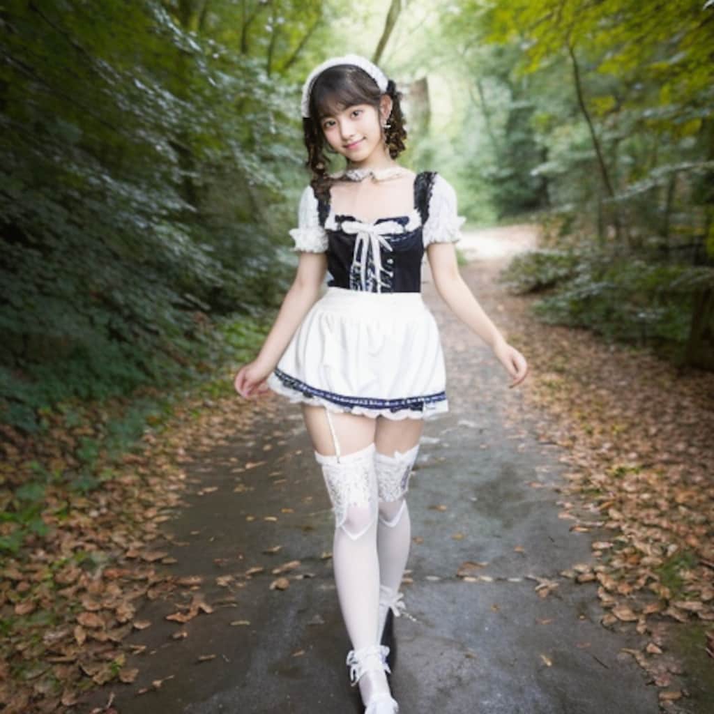 ロリータファッション・美少女ポートレート