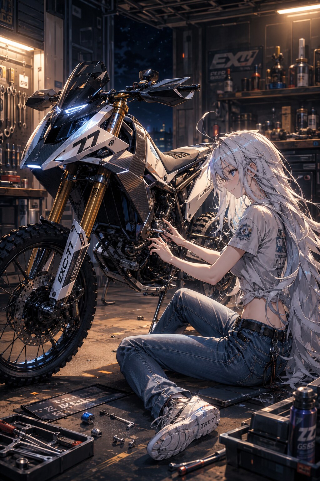 整備中、、