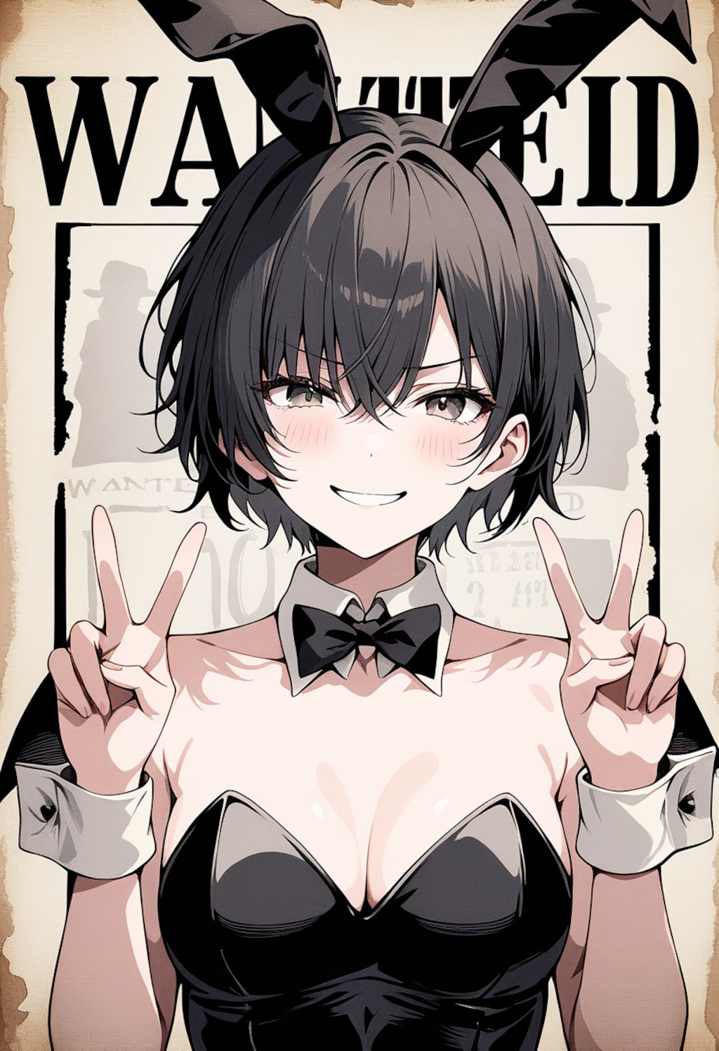 指名手配されたバニーガール