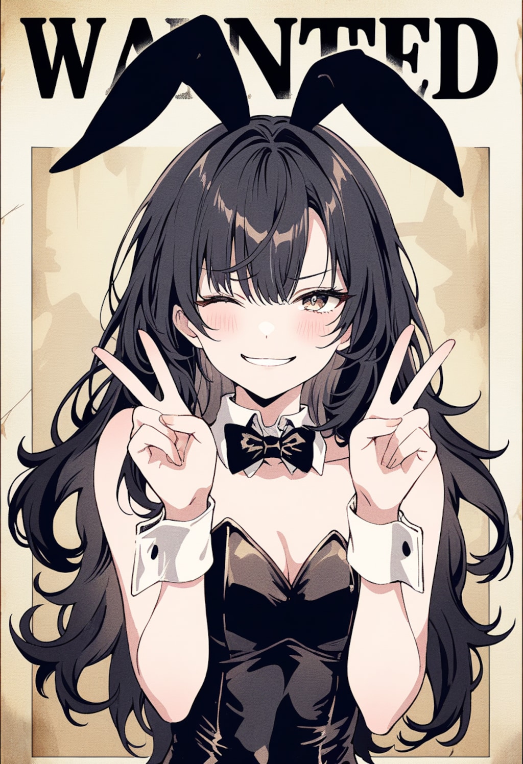 指名手配されたバニーガール