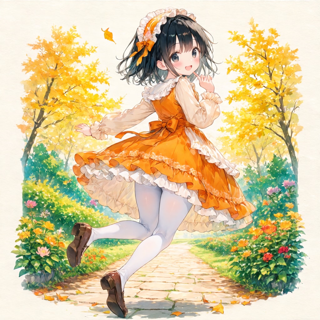 秋の色でーす | の人気AIイラスト・グラビア