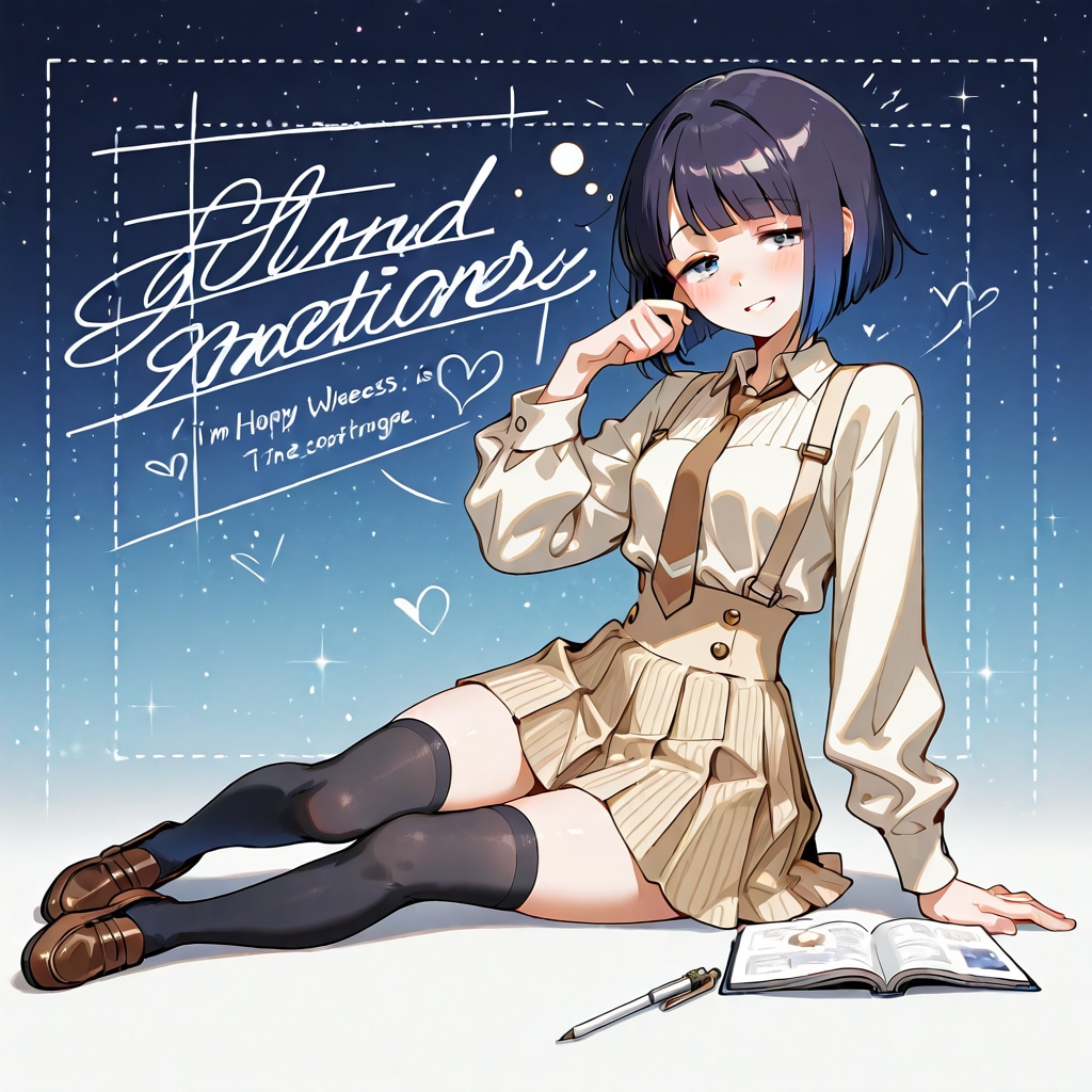 雰囲気だけの手書き加工文字