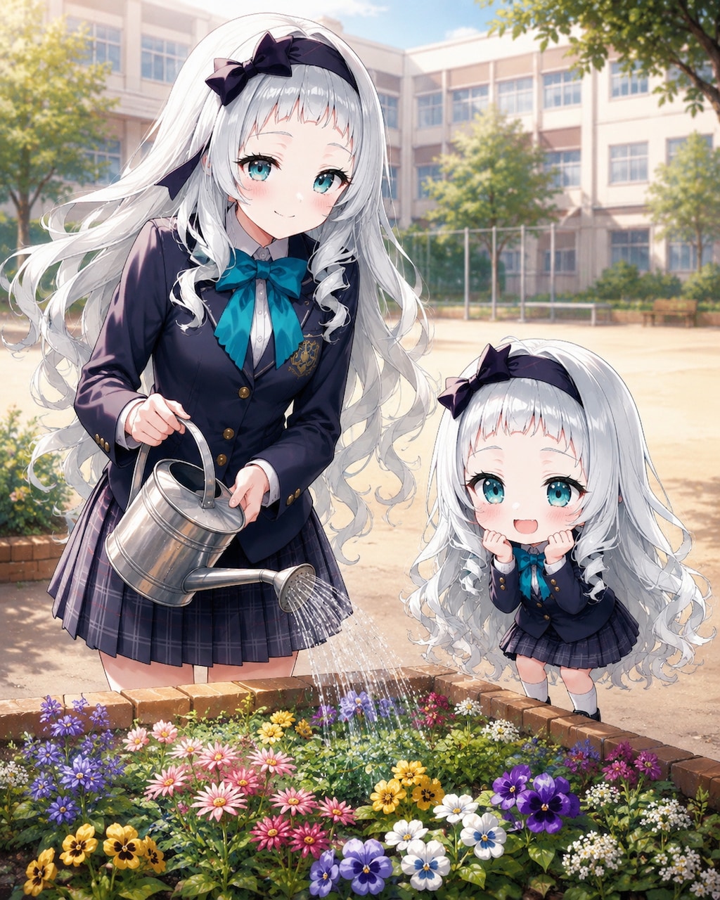 シルヴィアちゃんとちびキャラ