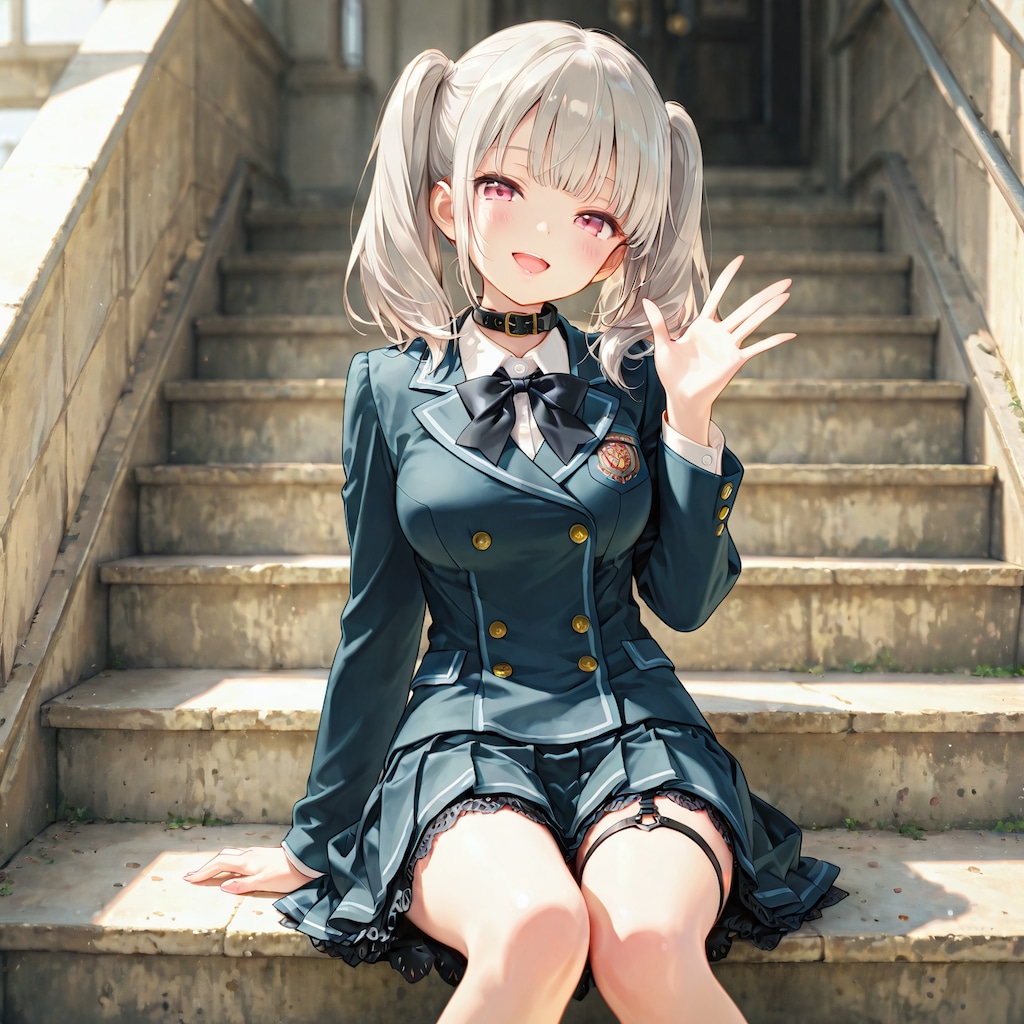 ツインテールJK