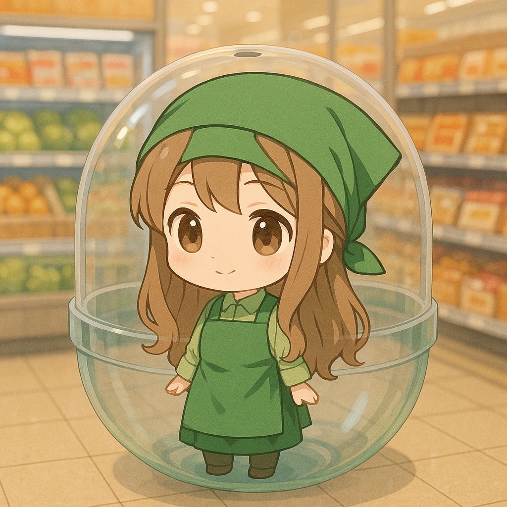 新モデルのHARPYちゃんをカプセルに入れたよ