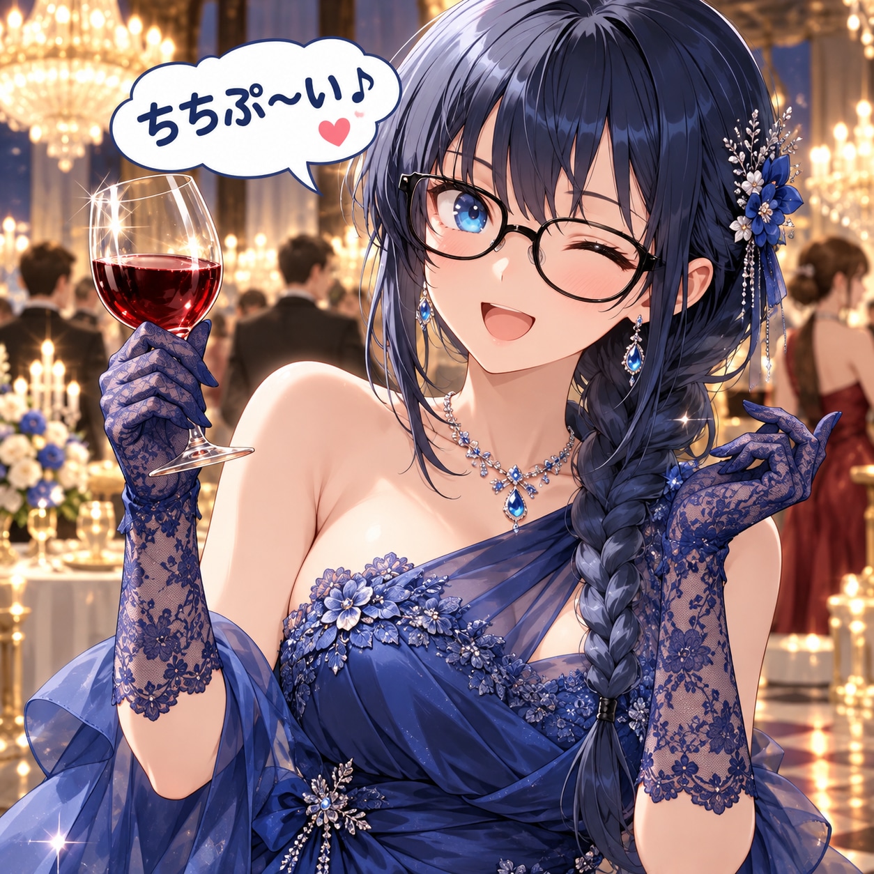 ちちぷ〜い♪高級感ver. | の人気AIイラスト・グラビア