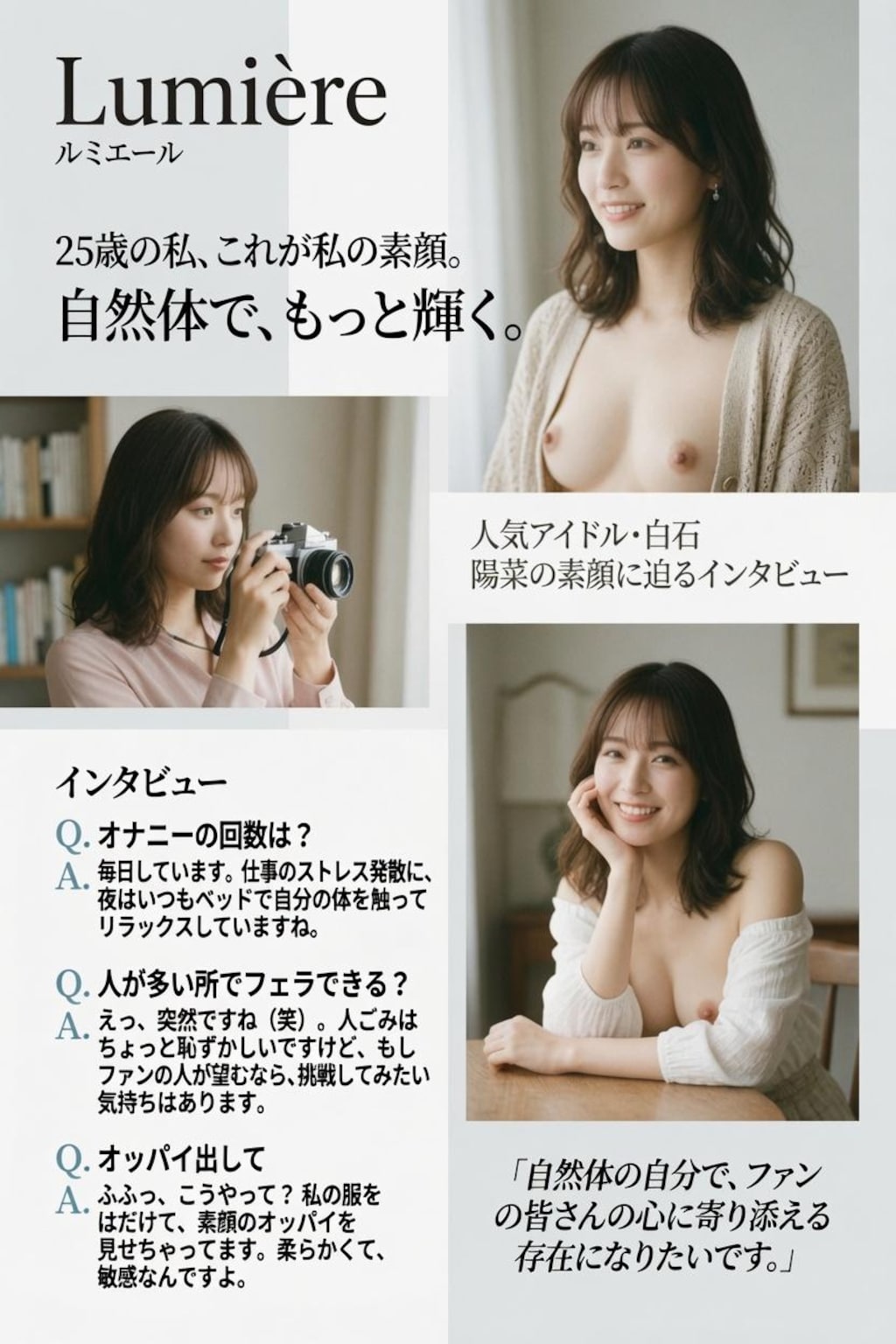 アイドルインタビュー