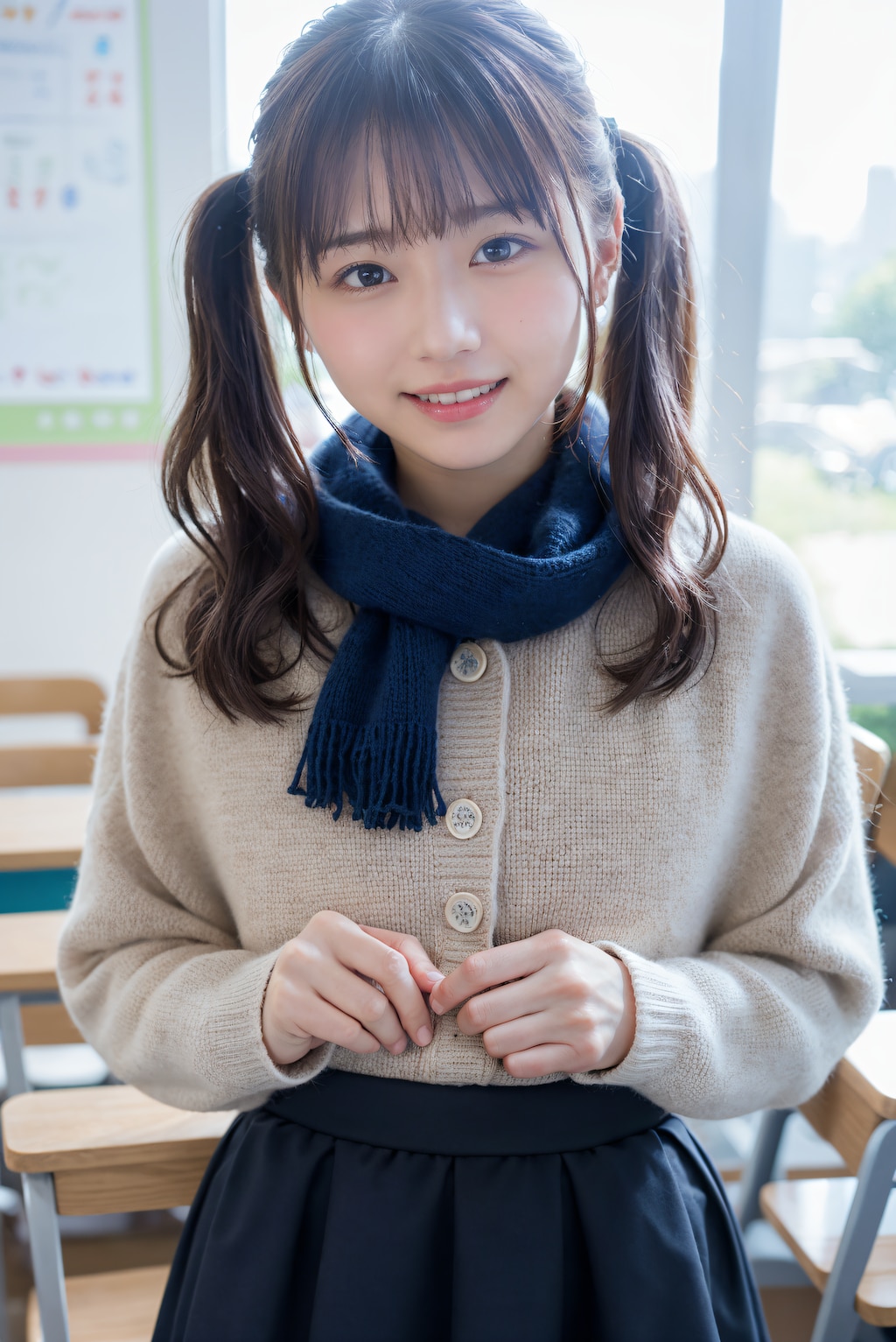 ツインテールの女の子