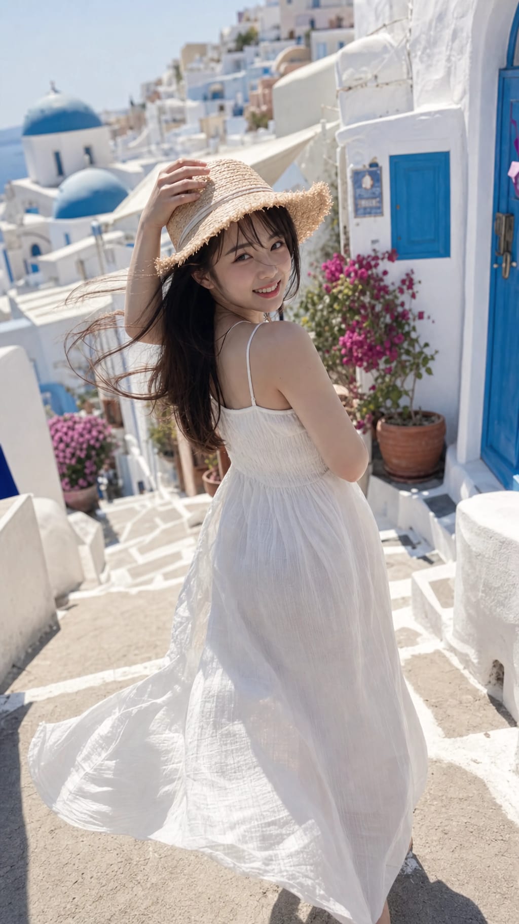 Blue Domes and Summer Dresses