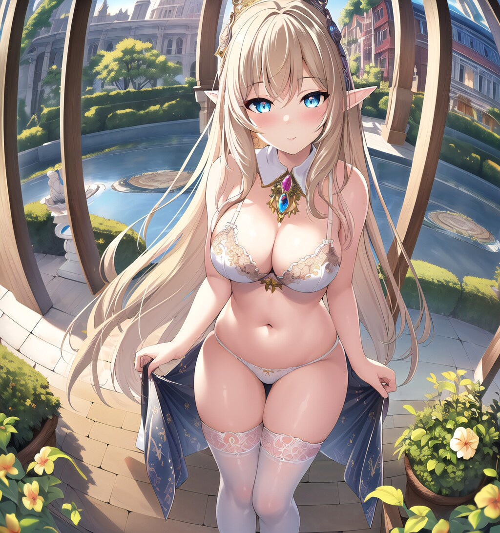 下着エルフ