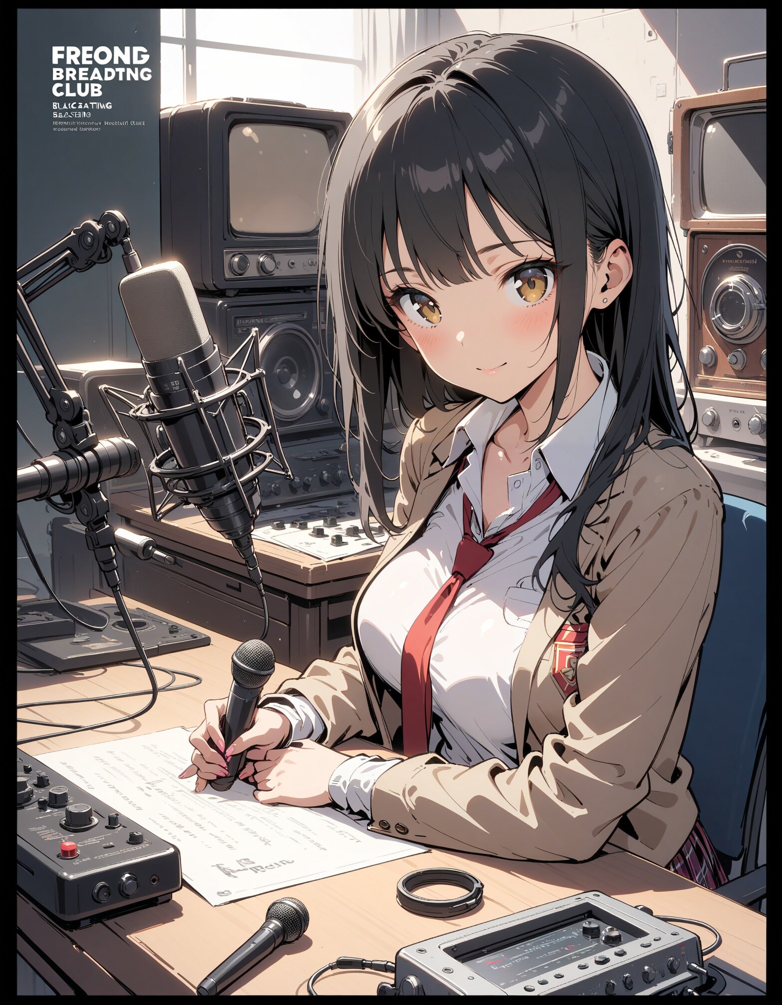 放送部 | の人気AIイラスト・グラビア