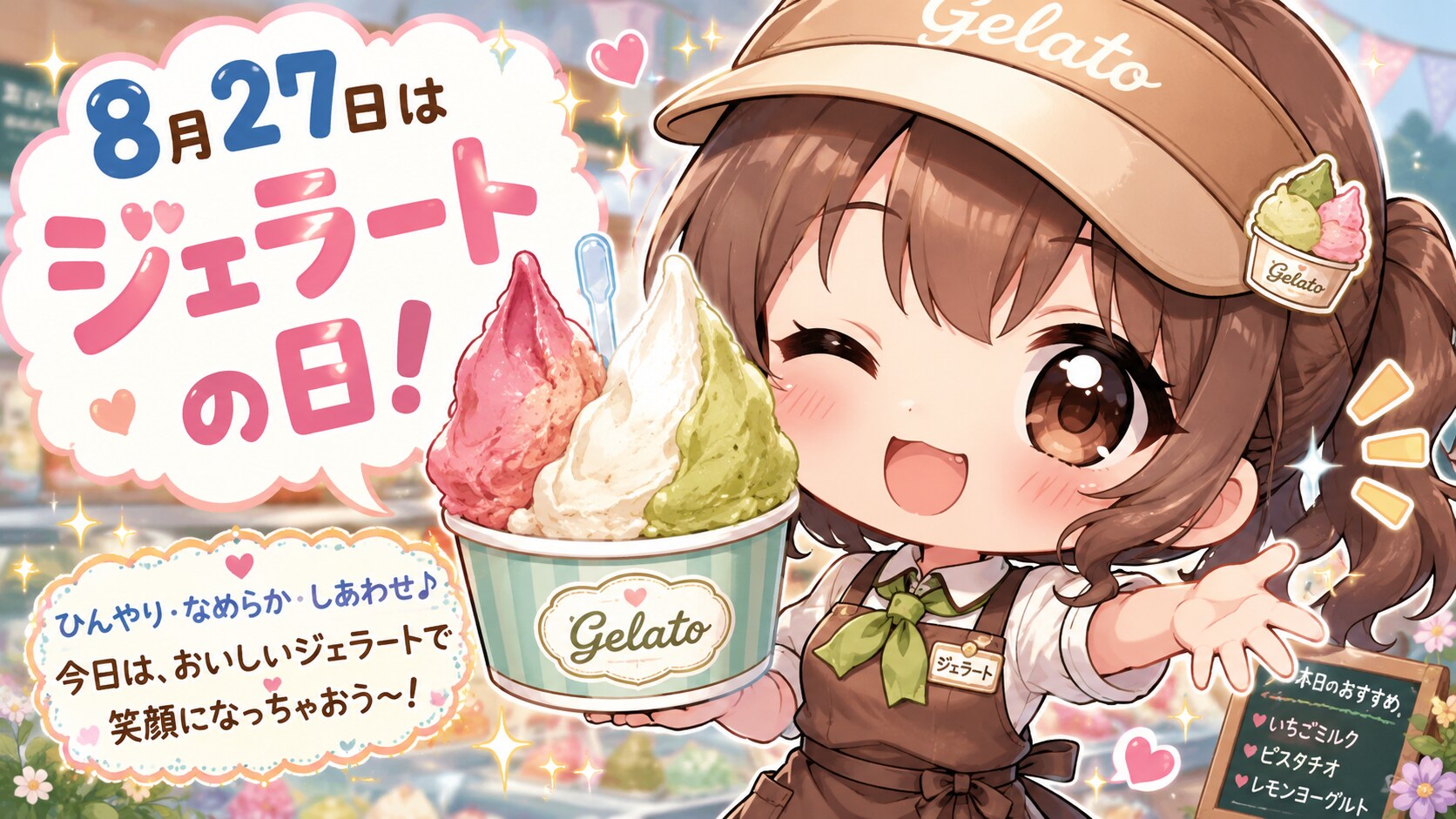 今日は何の日？（20260827固定イベ＋チビお姉単）の生成（ＡI推論不使用） | の人気AIイラスト・グラビア