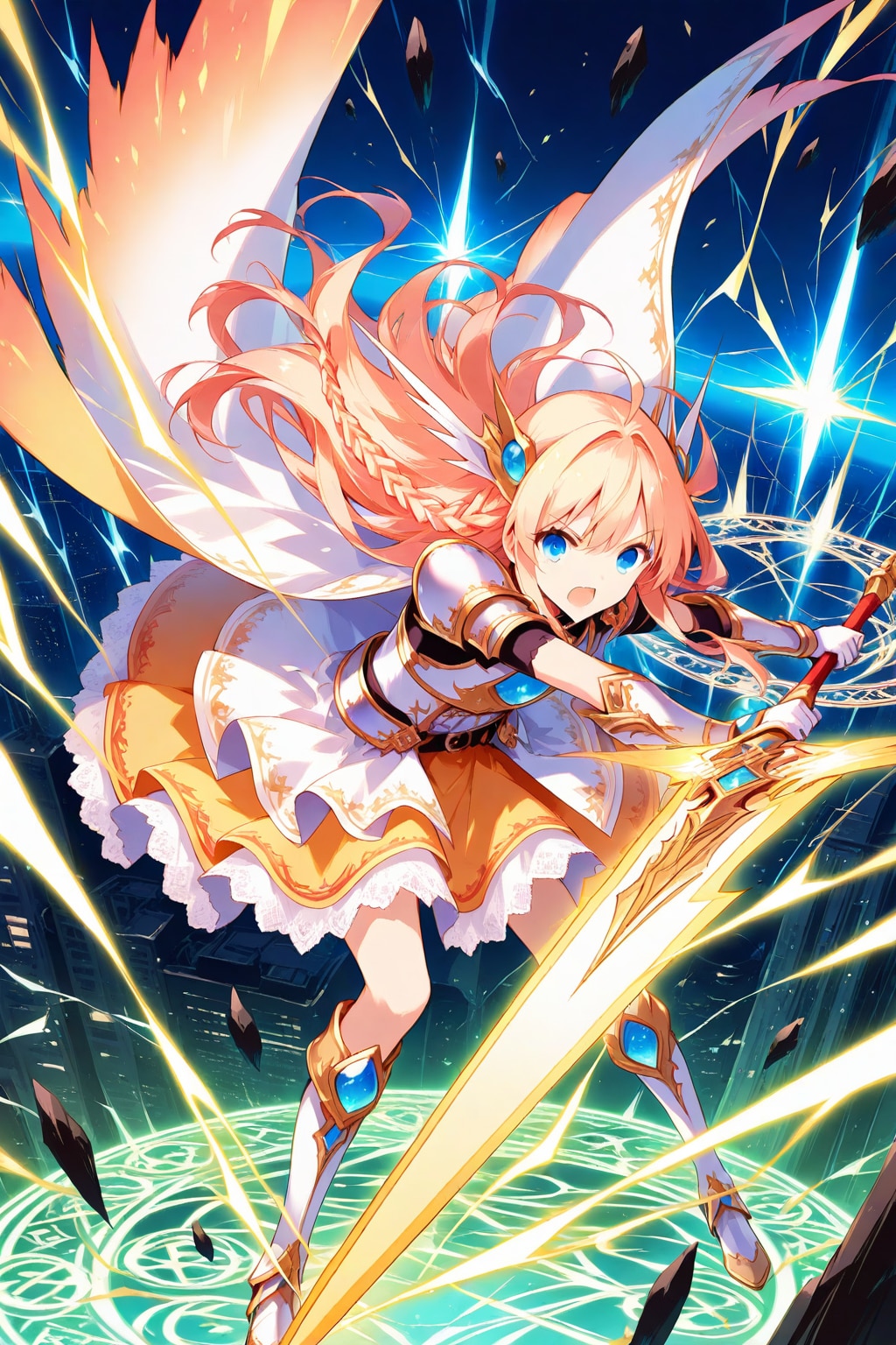 雷の騎士 | の人気AIイラスト・グラビア