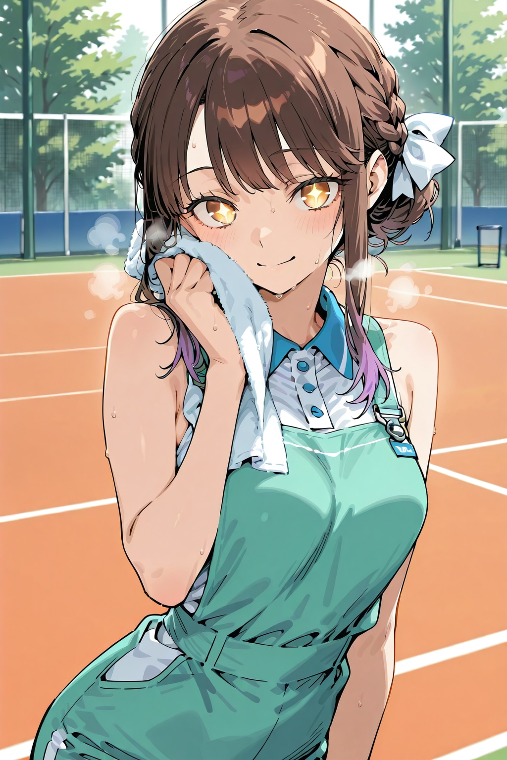 汗とスマッシュと私