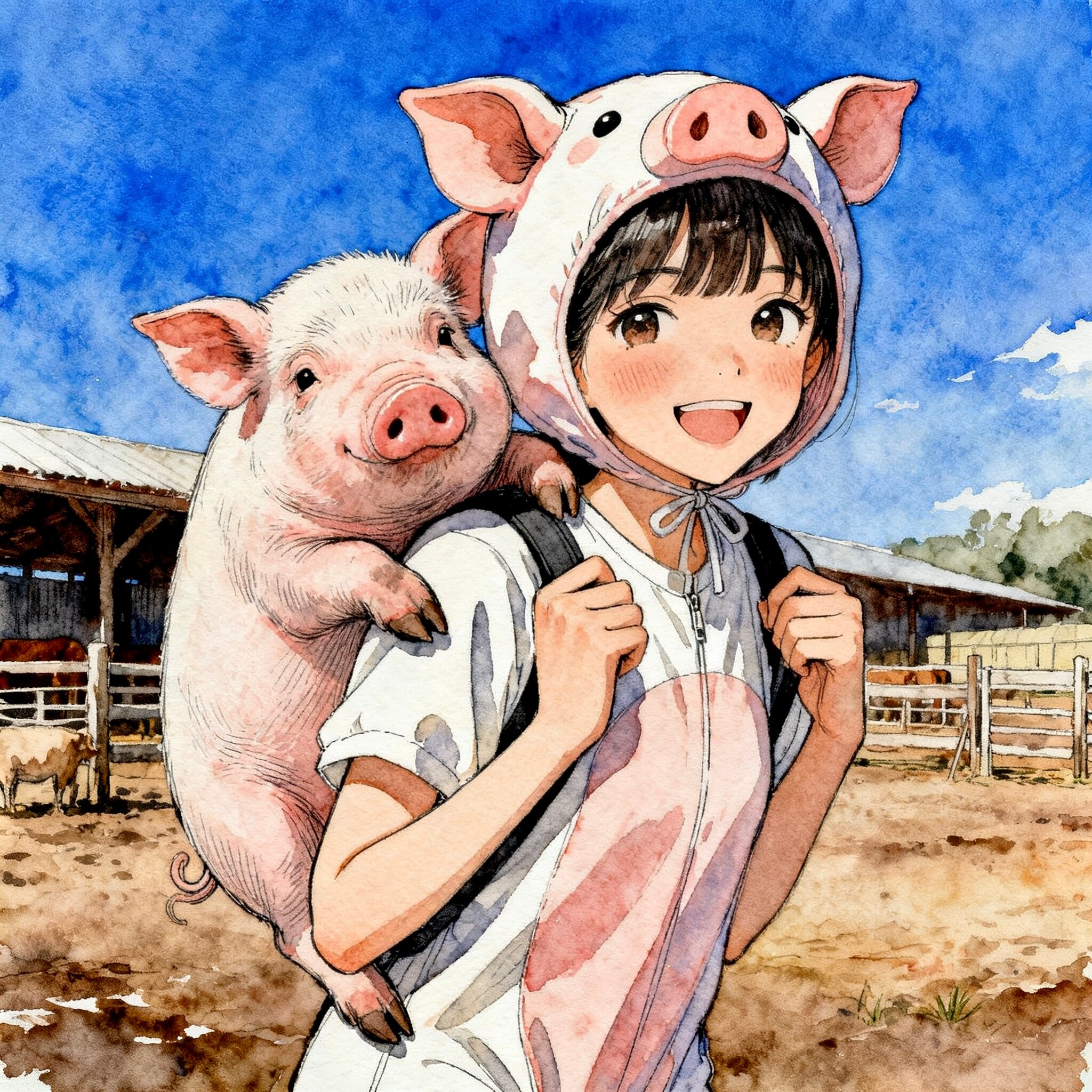 いつも一緒に | の人気AIイラスト・グラビア