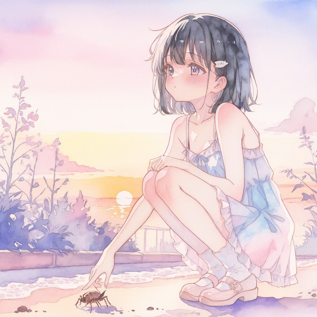 夕暮れガール