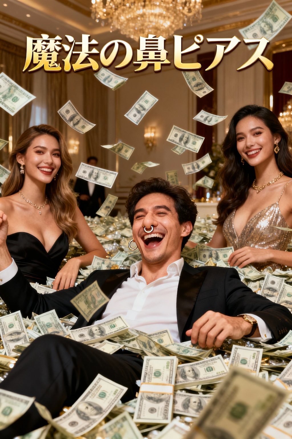 幸運を呼ぶ鼻ピアス