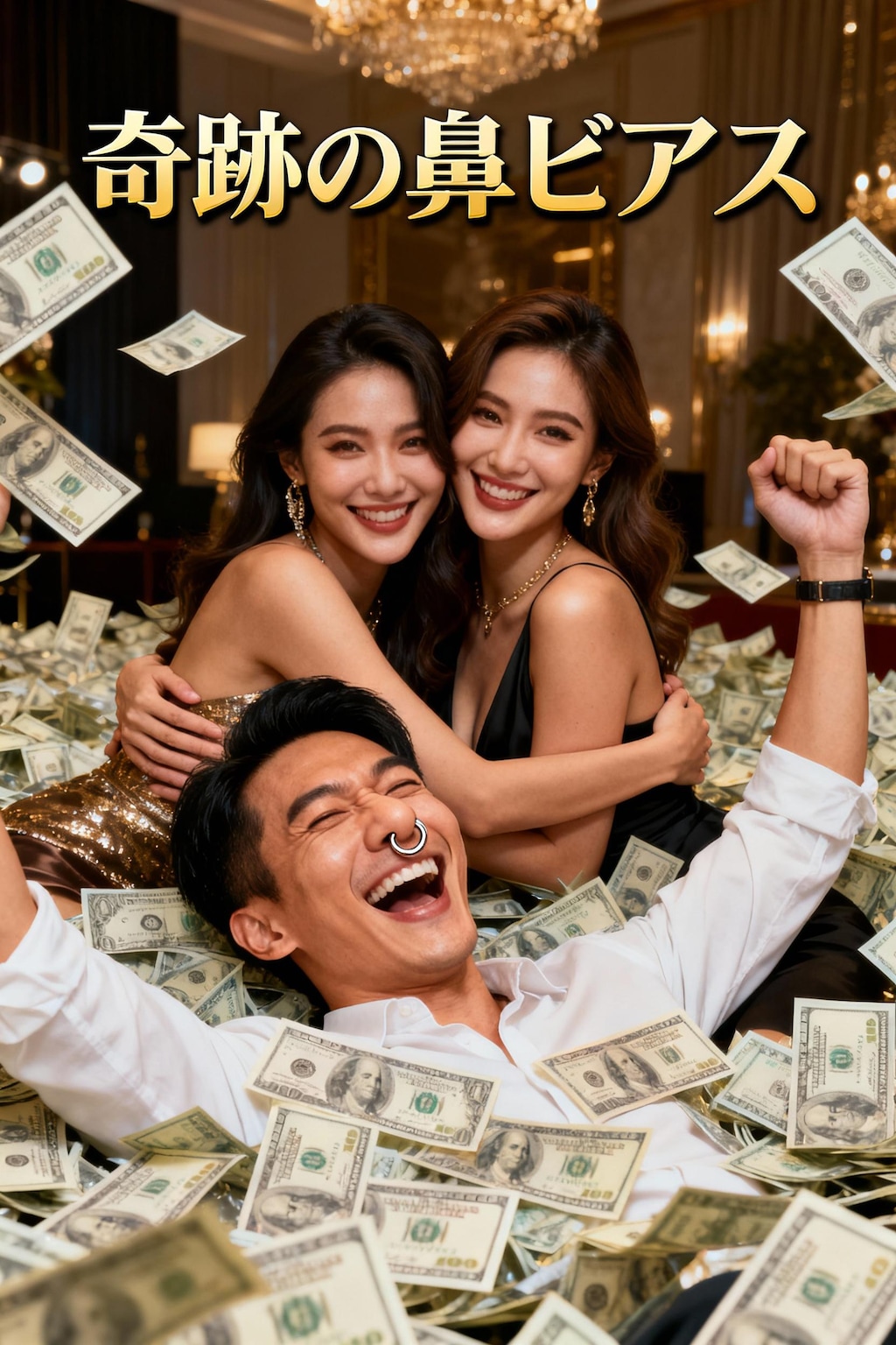 幸運を呼ぶ鼻ピアス