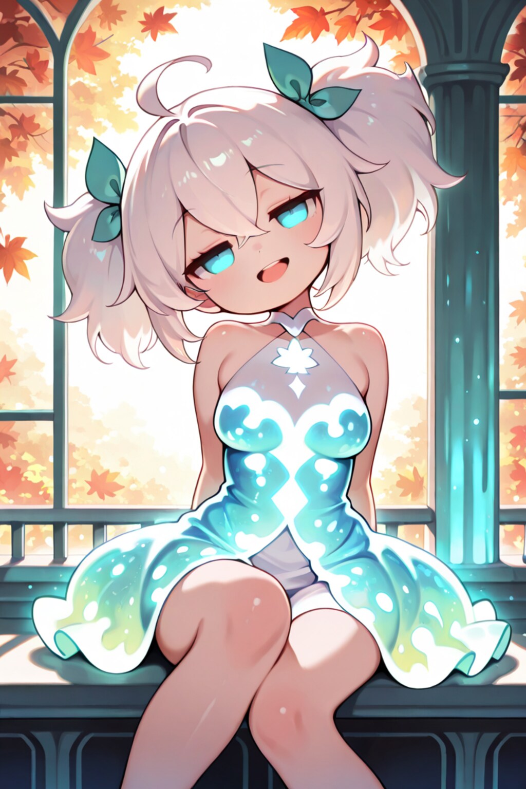 光るドレスのてんそるちゃん