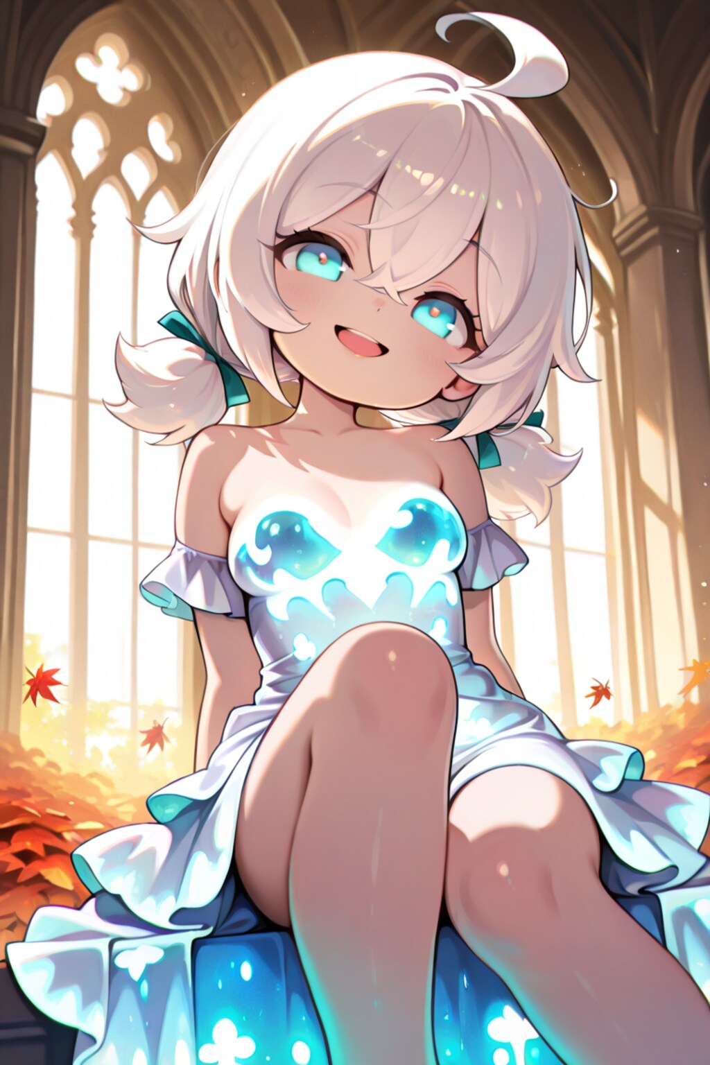 光るドレスのてんそるちゃん