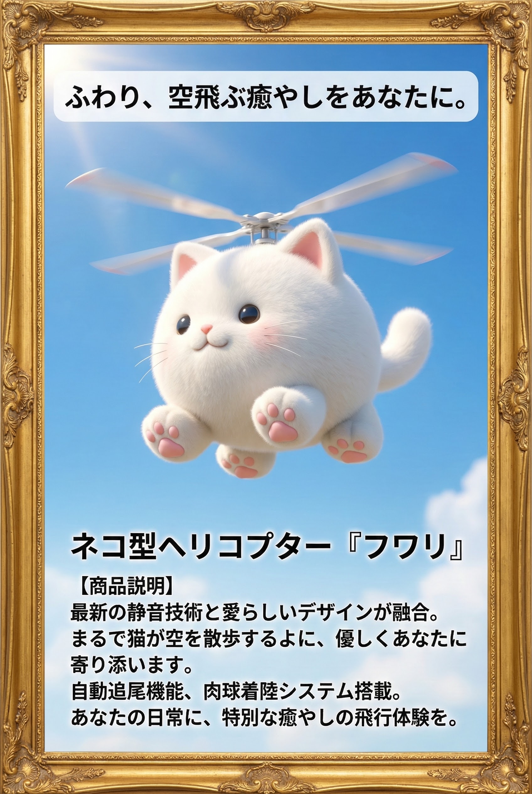 猫型ヘリコプター | の人気AIイラスト・グラビア