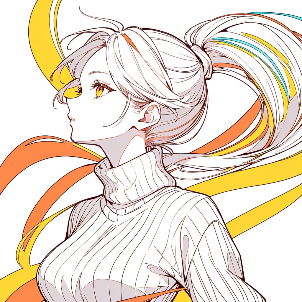 Line_Art_A | の人気AIイラスト・グラビア