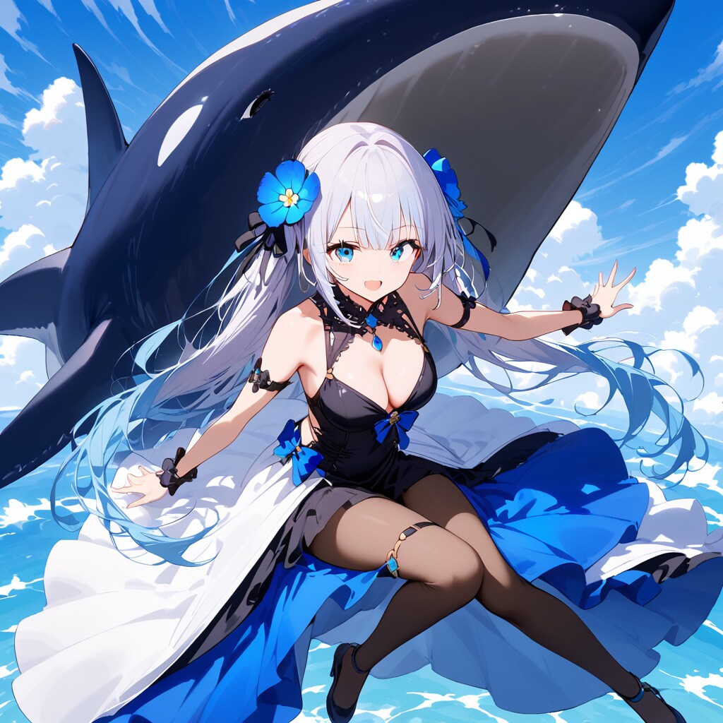 クジラさんと一緒に遊ぼう！