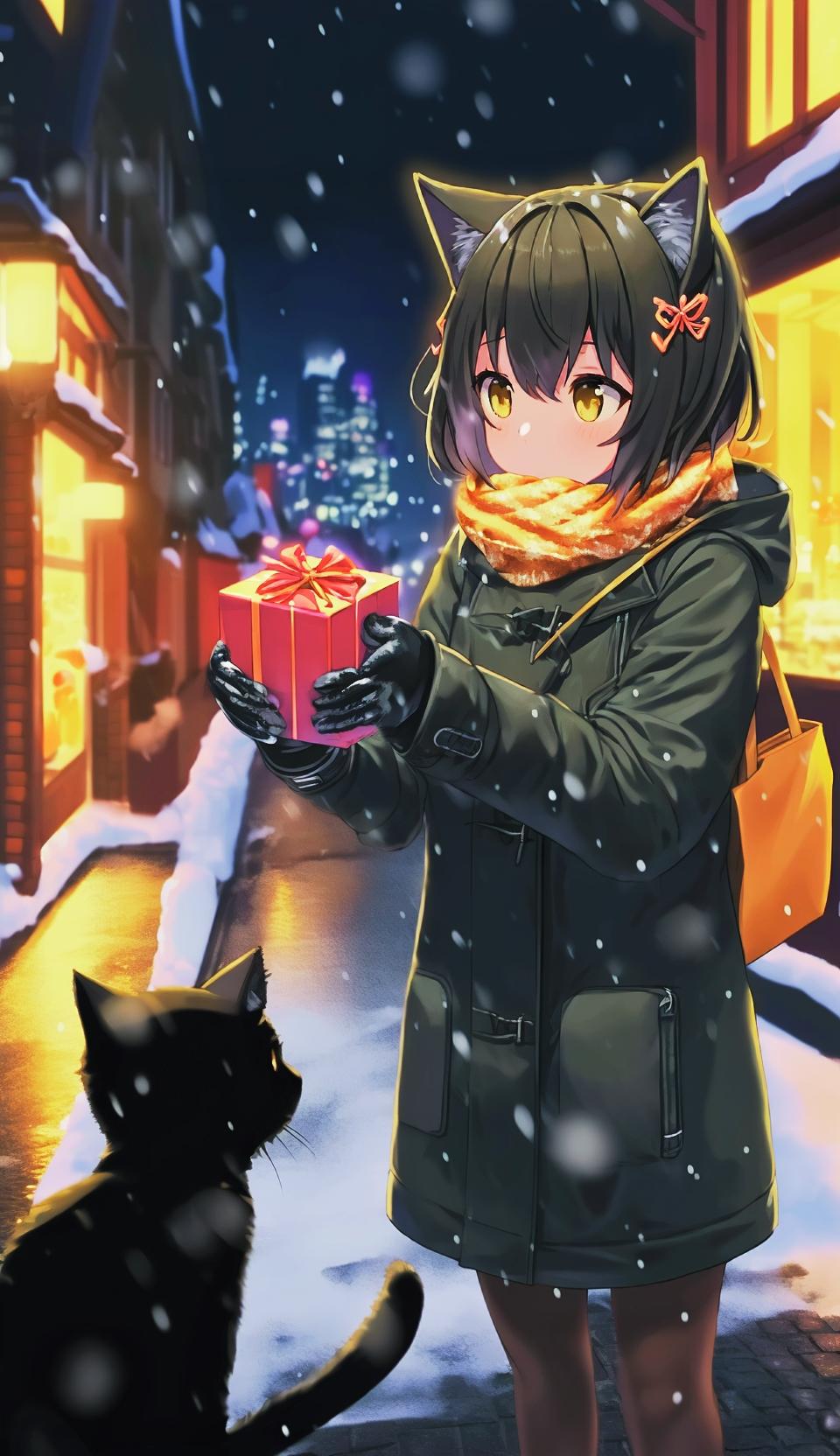 野良黒猫ガールとバレンタイン